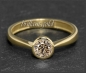 Preview: Gold Brillant Ring 0,69ct VS1; 585 Gelbgold